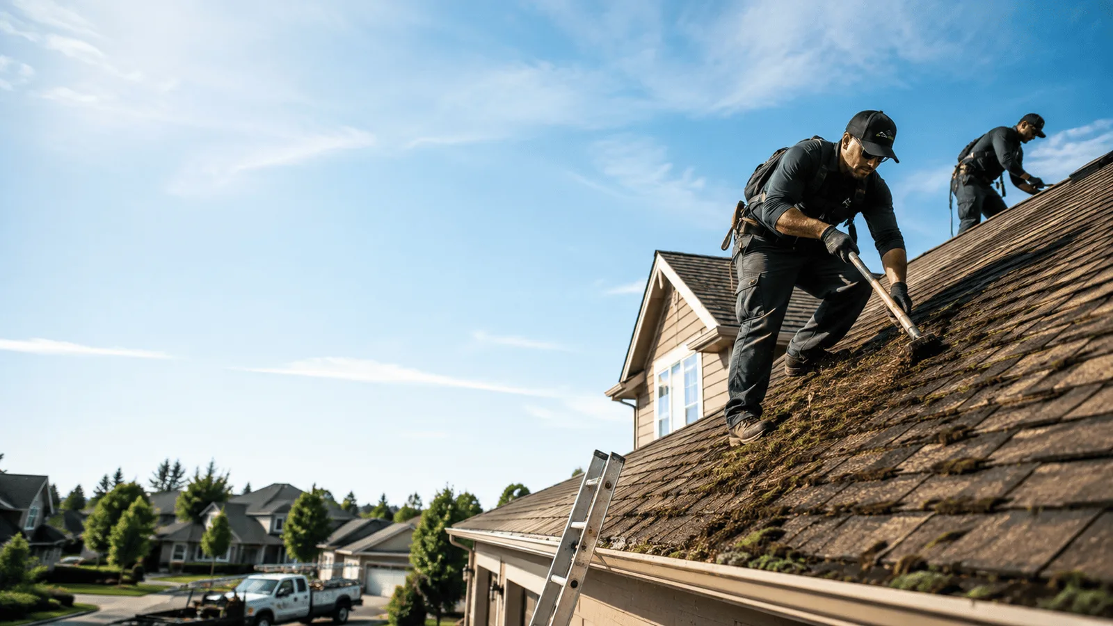 Roof Moss Removal in Maine, NY near me